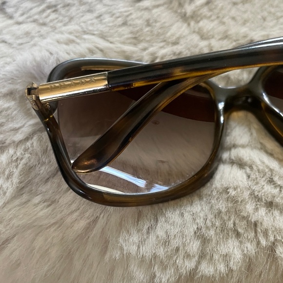 Prada Tortoise Shell Sunglasses - Picture 6 of 13